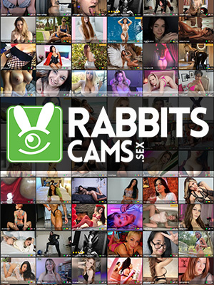 RabbitsCams live cam platform promotional collage